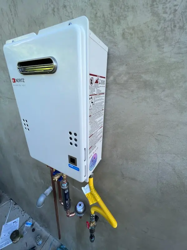 Tankless water heater installation for Gravesville homes